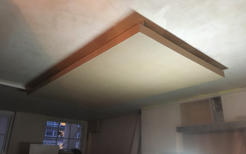 Ceiling recess plaster work in Dundee